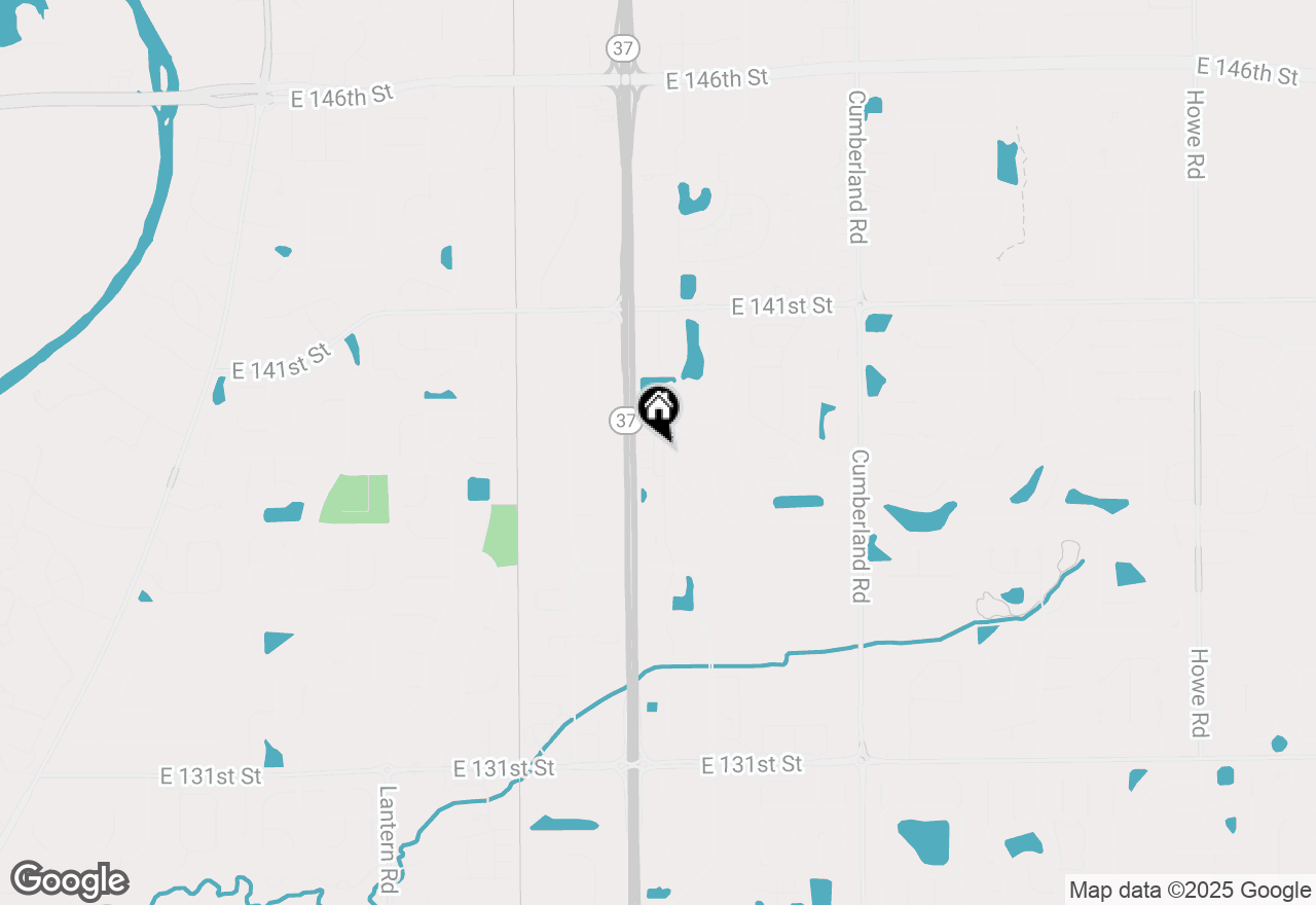 Map of 13787 Gatsby Drive, Fishers, IN 46038