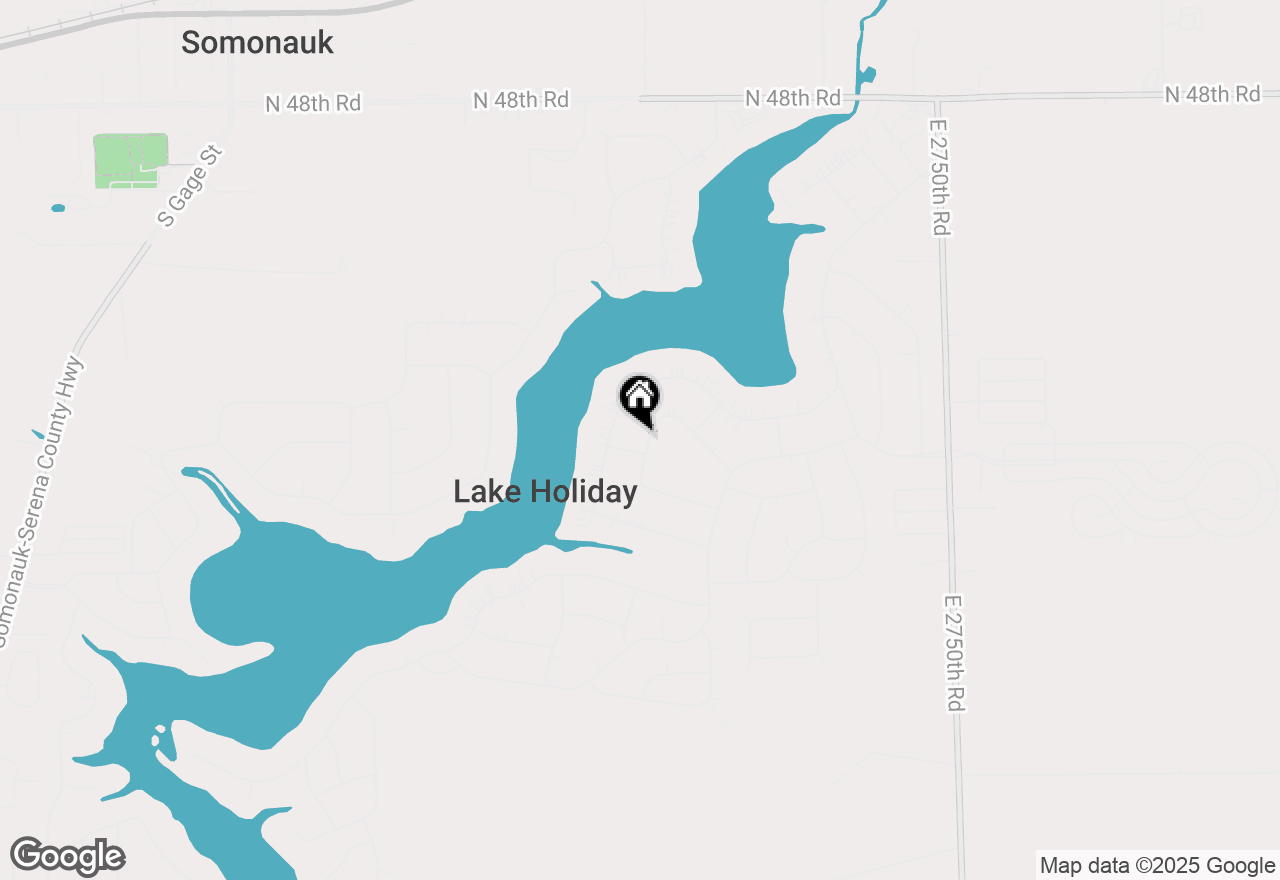 Map of 1696 Hilda Drive, Lake Holiday, IL 60548