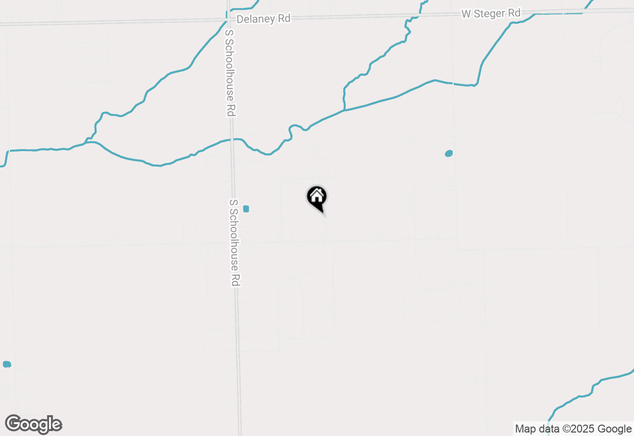Map of 23810 S Saddle Creek Drive, Manhattan, IL 60442