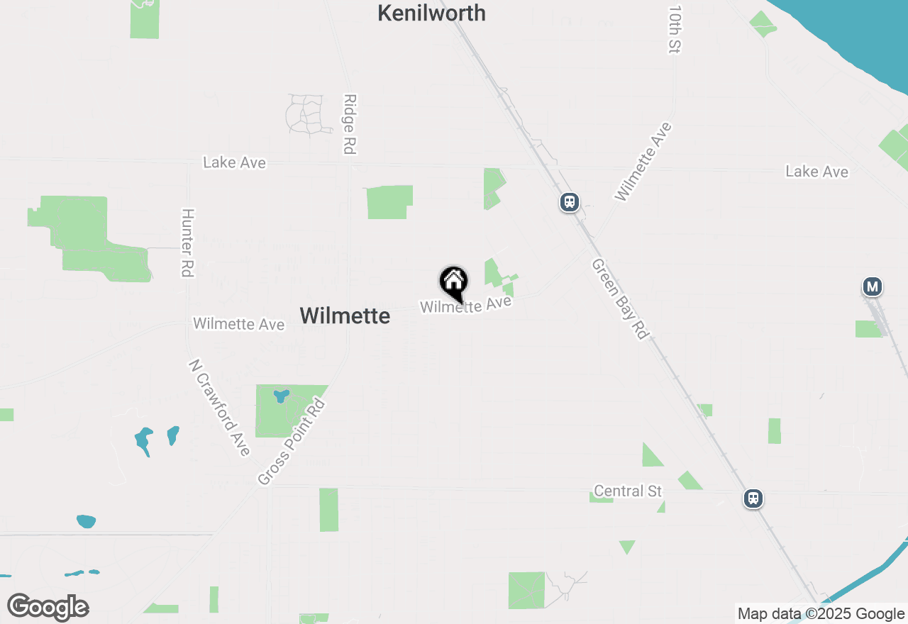 Map of 1531 Wilmette Avenue, Wilmette, IL 60091