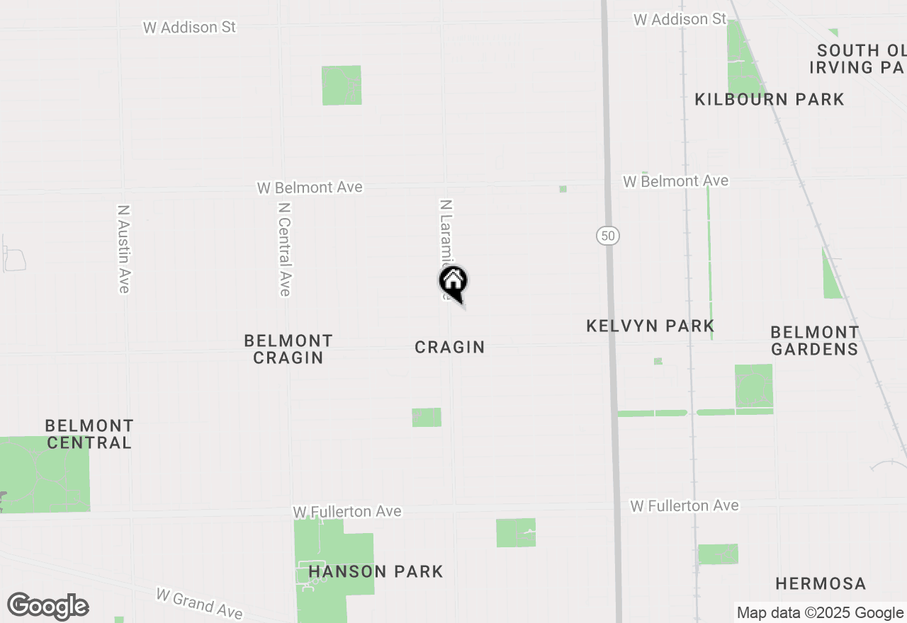 Map of 5155 W George Street, Chicago, IL 60641