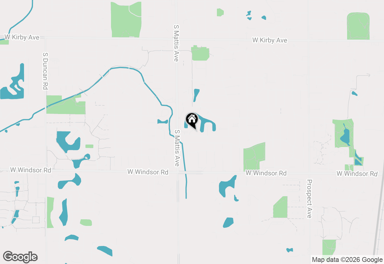 Map of 2134 Harbortown Circle #2134, Champaign, IL 61821