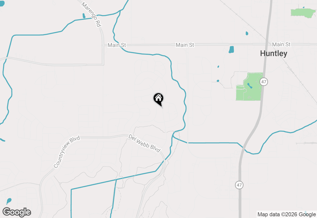 Map of 12970 Brookwood Drive, Huntley, IL 60142