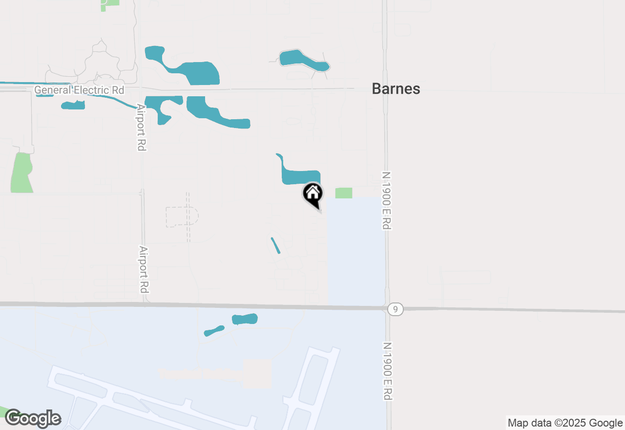 Map of 1112 Ekstam Drive #4, Bloomington, IL 61704