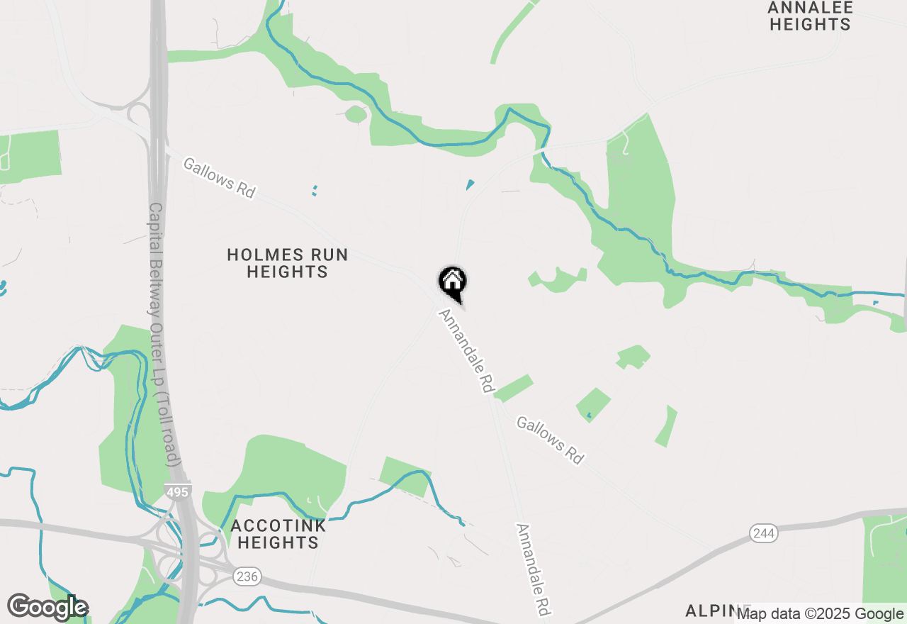 Map of 3603 Annandale Road, Annandale, VA 22003