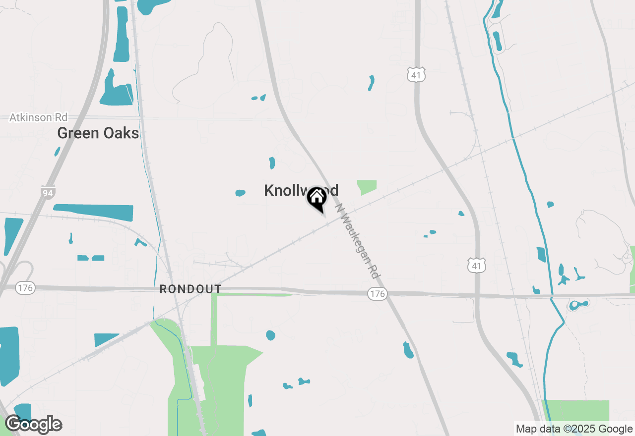 Map of 1015 Foster Avenue, Lake Bluff, IL 60044