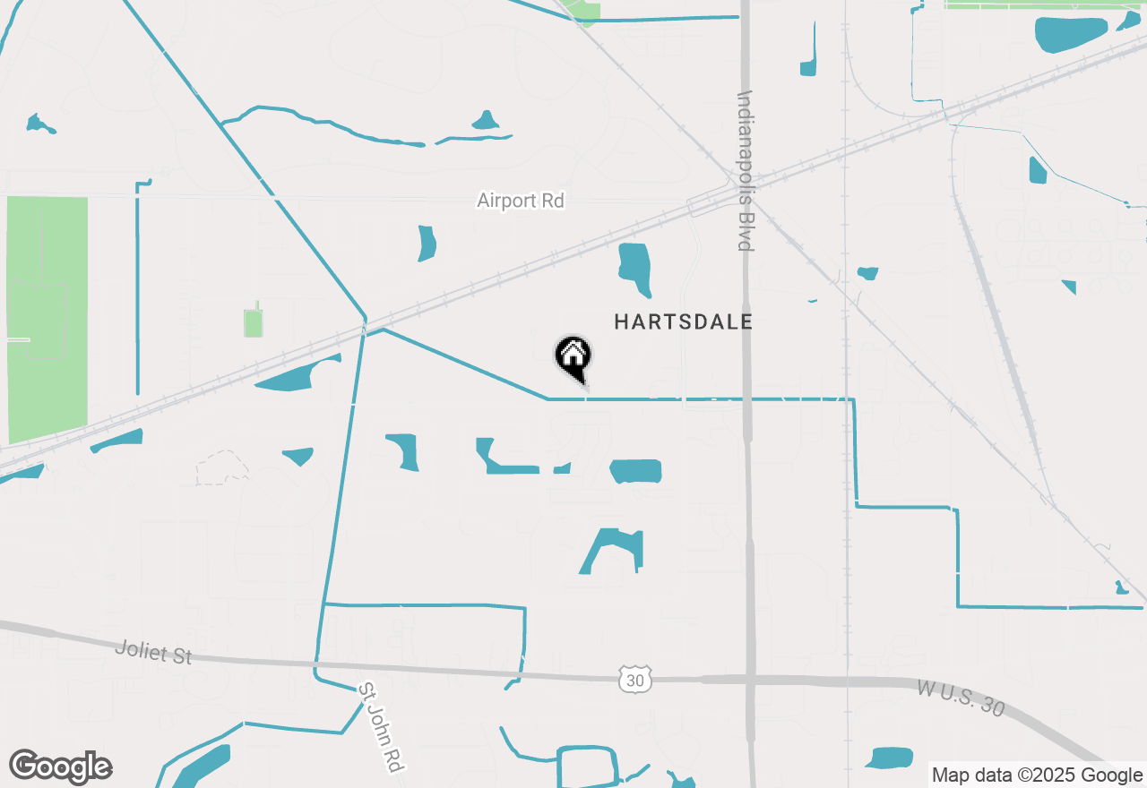 Map of 1127 Stonebridge Drive, Schererville, IN 46375