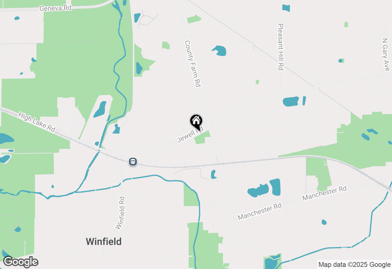 Map of 27W073 Jewell Road, Winfield, IL 60190