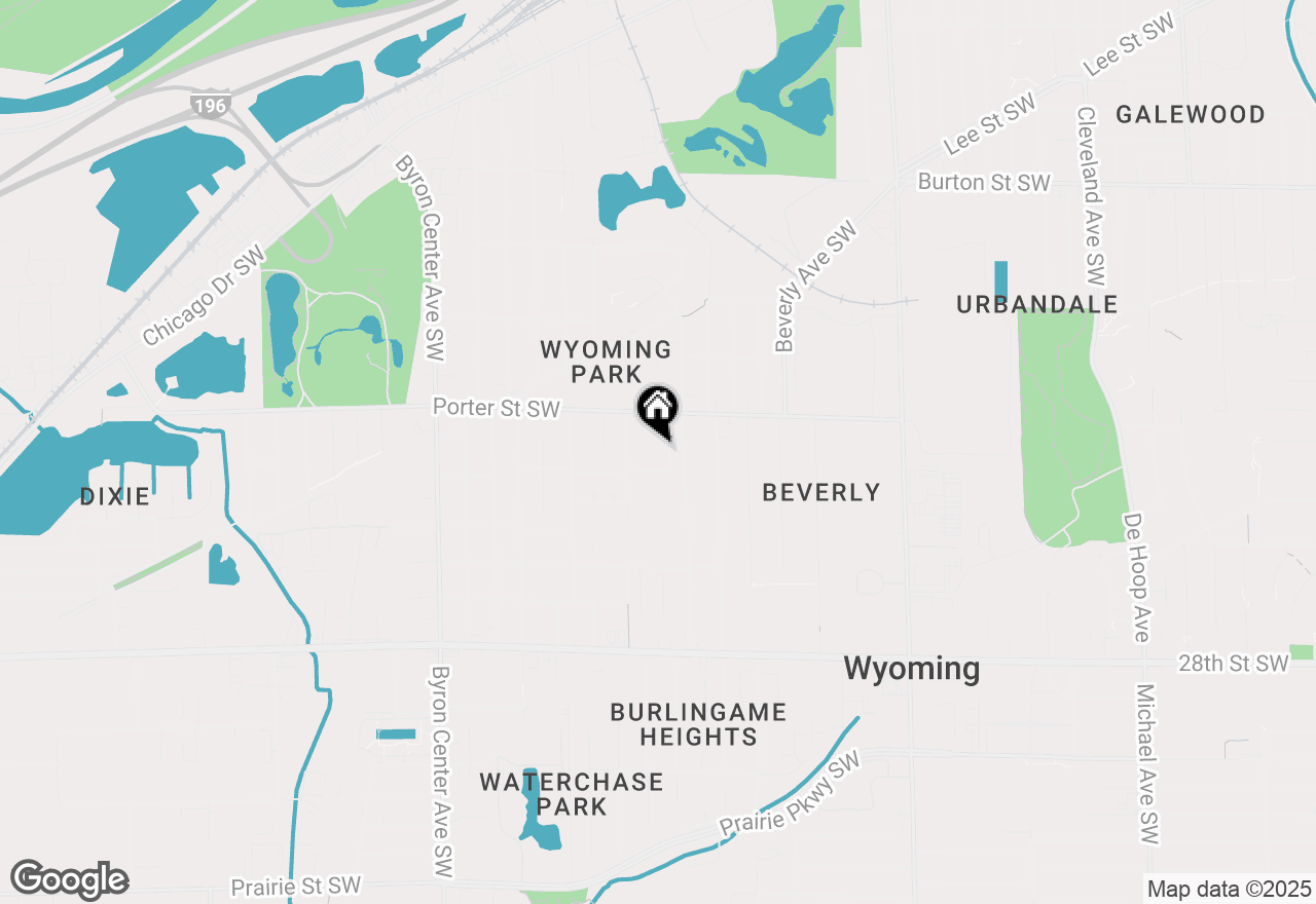 Map of 2445 Donahue Court Sw, Wyoming, MI 49519