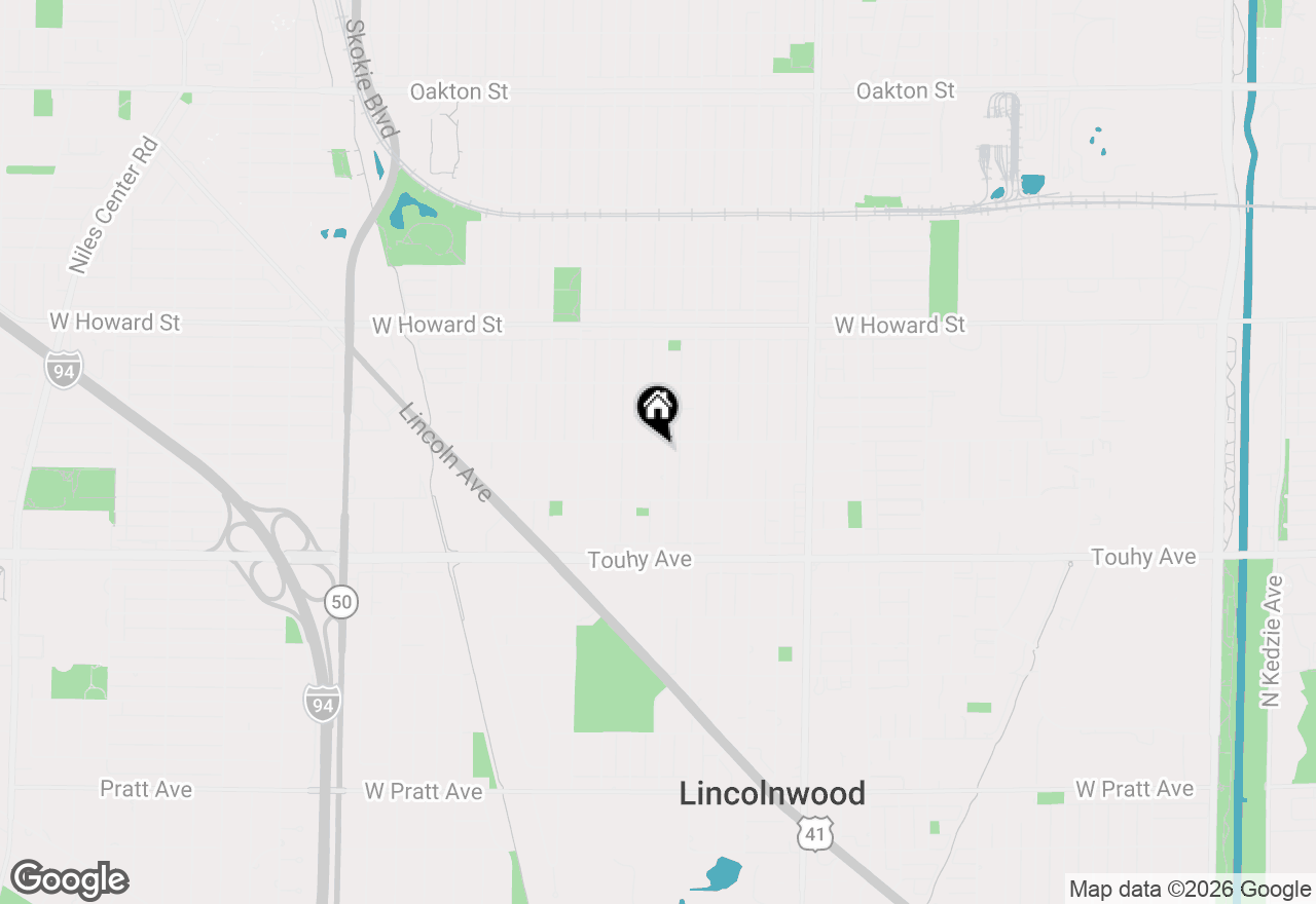 Map of 7350 N Tripp Avenue, Lincolnwood, IL 60712