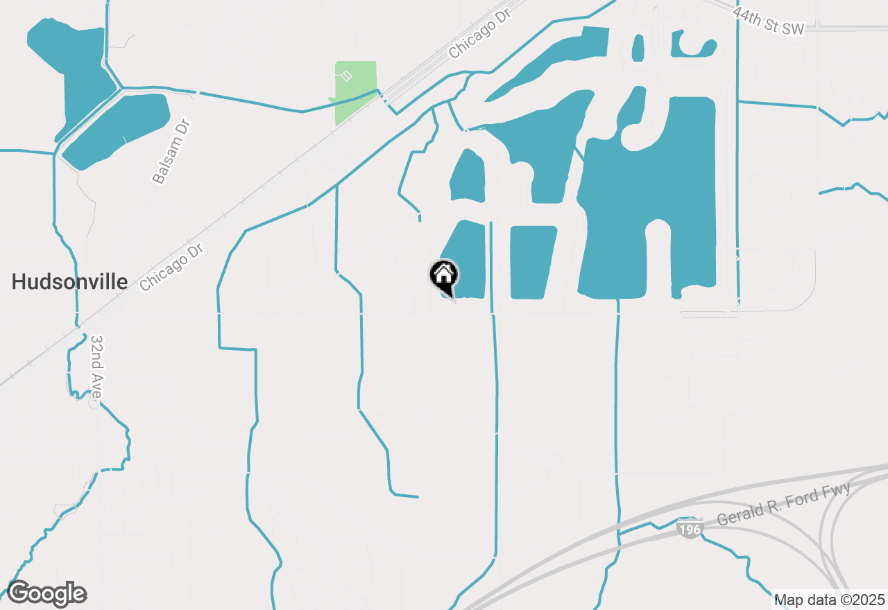 Map of 2339 Van Buren Street, Hudsonville, MI 49426