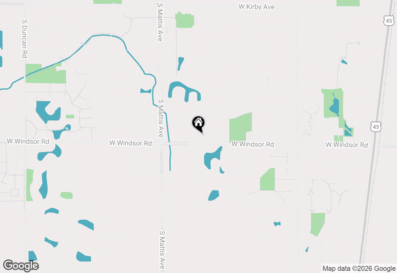 Map of 2317 Brookshire Drive E, Champaign, IL 61821