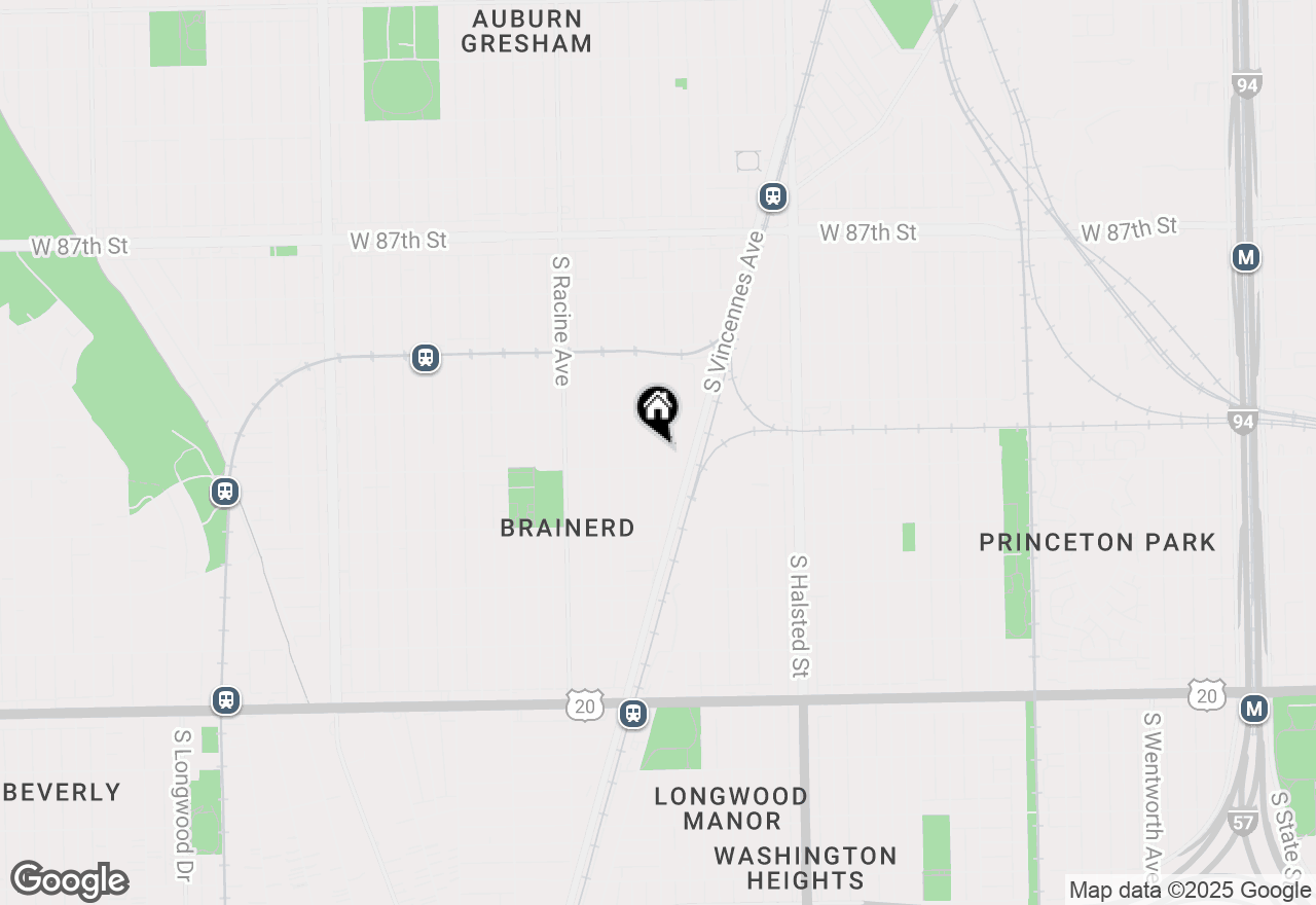 Map of 9045 S Carpenter Street, Chicago, IL 60620