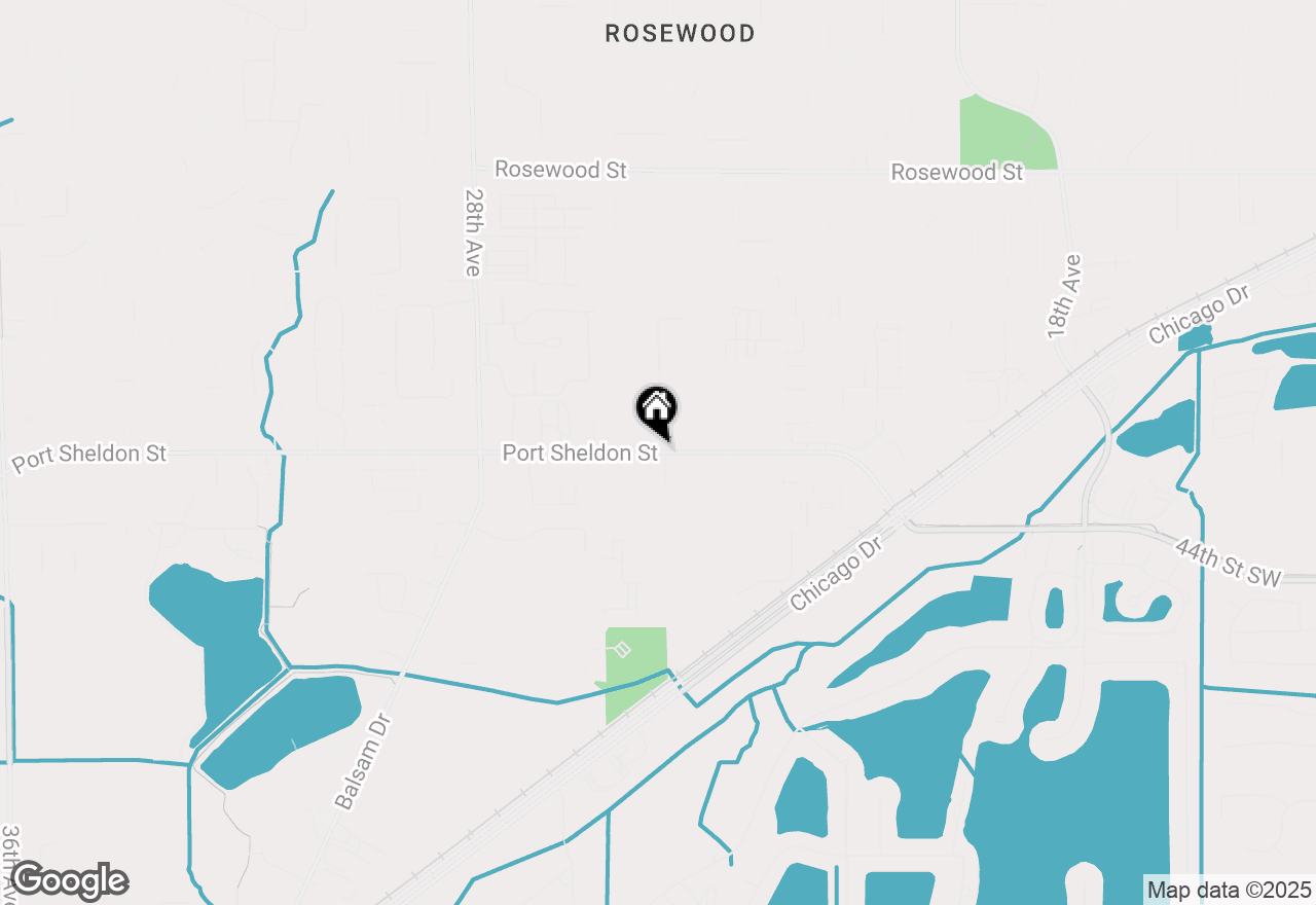 Map of 2514 Port Sheldon Street Sw #WHSE, Jenison, MI 49428