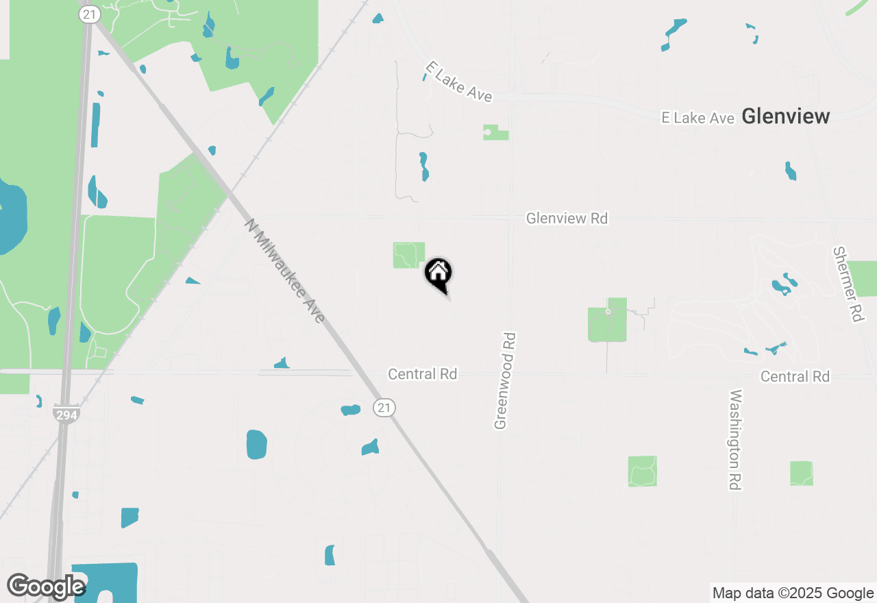 Map of 3503 Linneman Street, Glenview, IL 60025