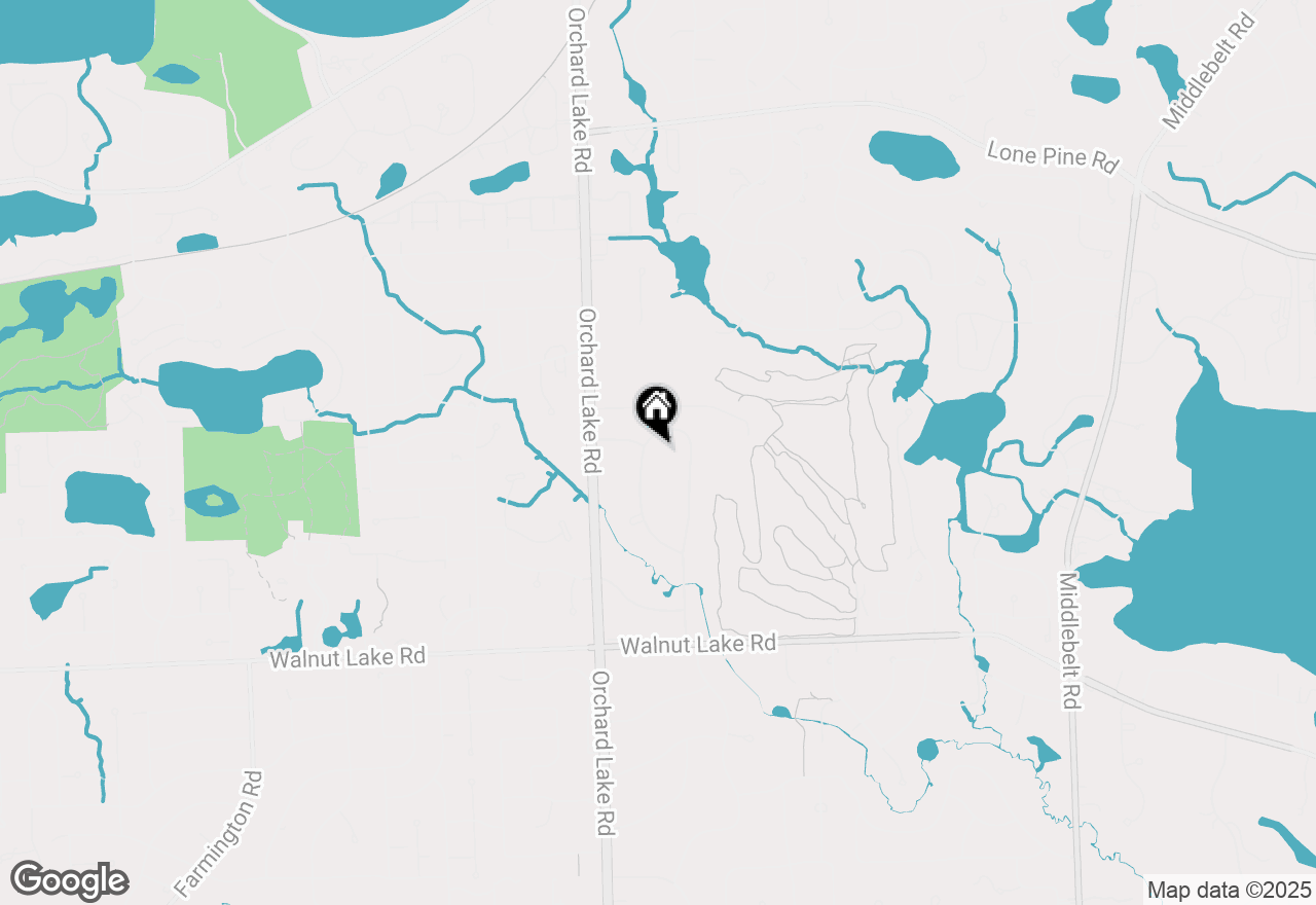 Map of 5252 Doherty Drive, West Bloomfield, MI 48323