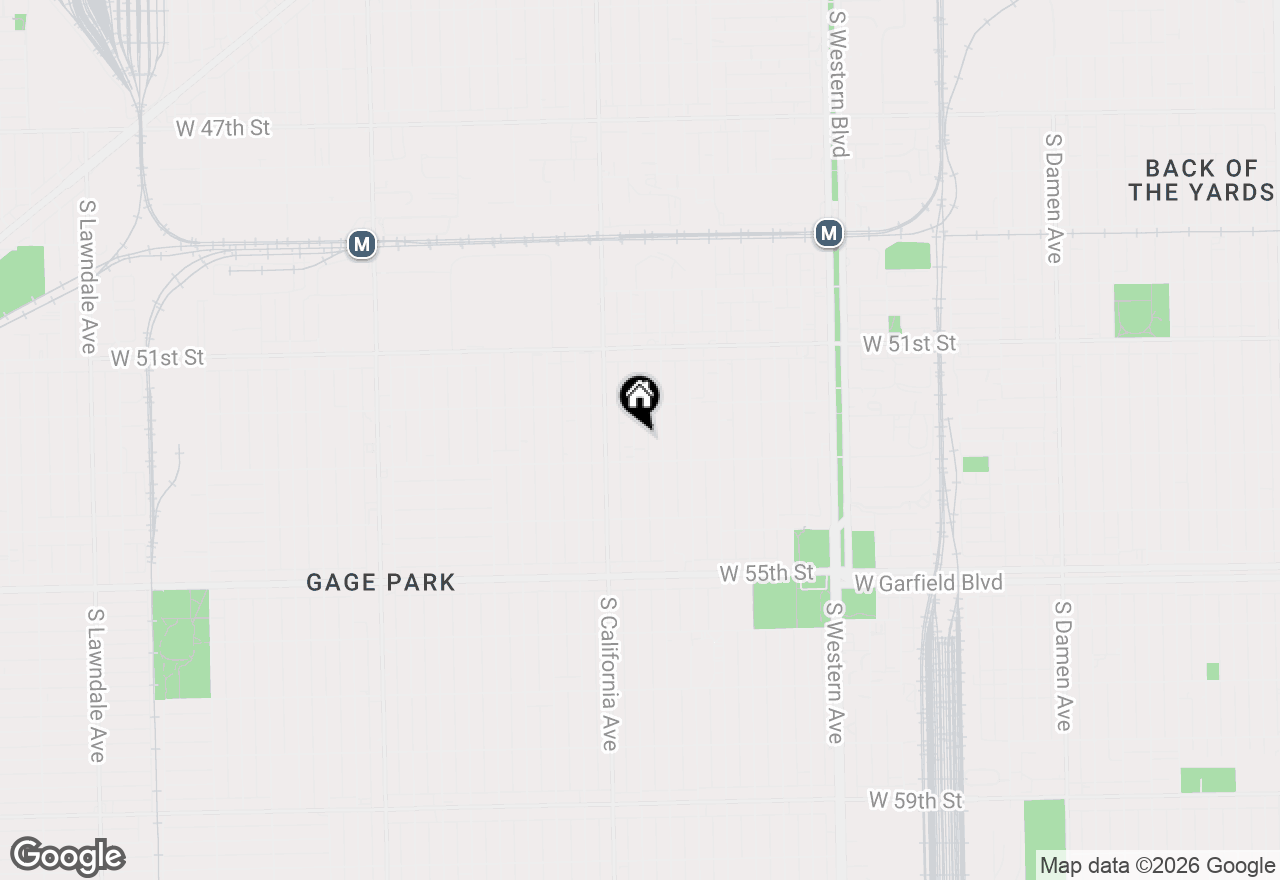 Map of 5237 S Fairfield Avenue, Chicago, IL 60632