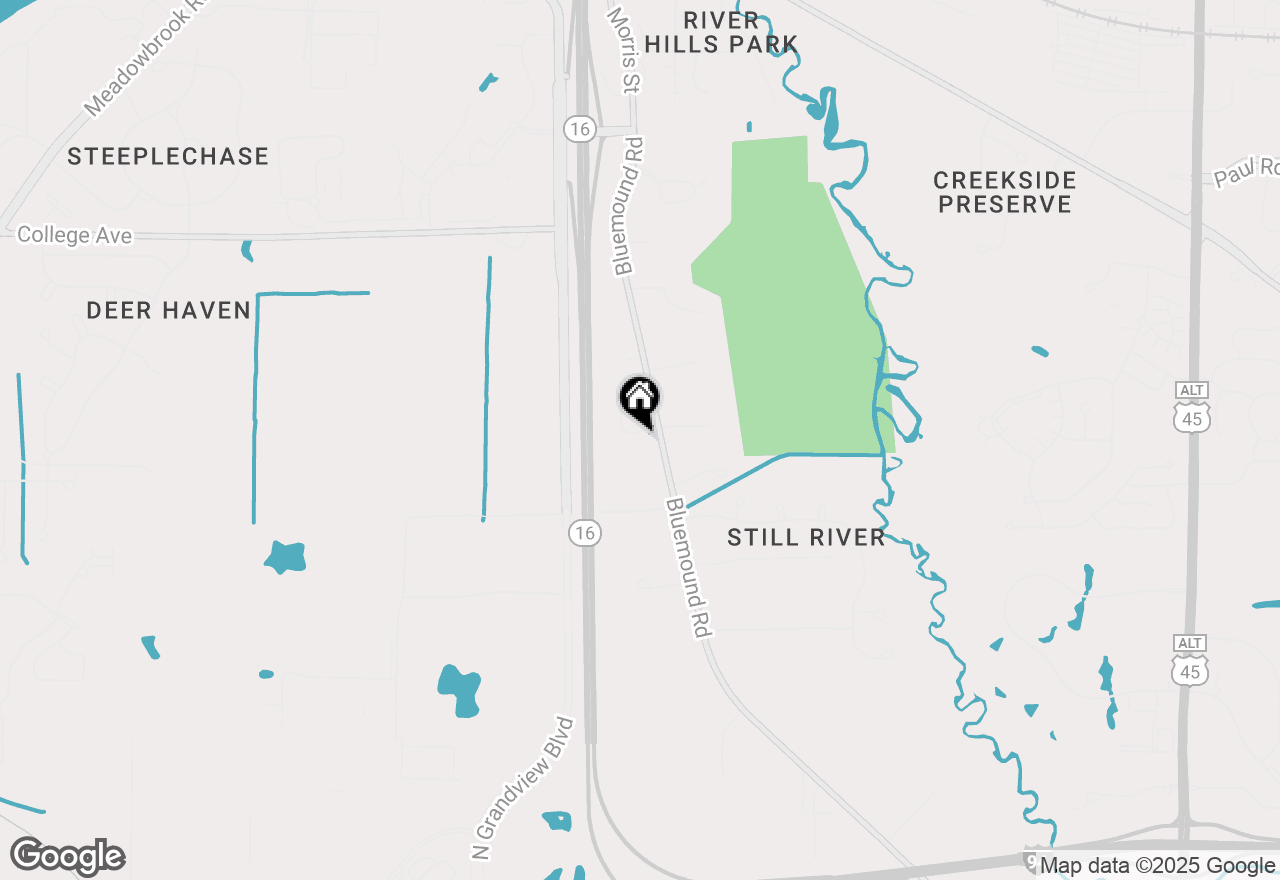 Map of W251N2321 Valleyview Cir, Pewaukee, WI 53072