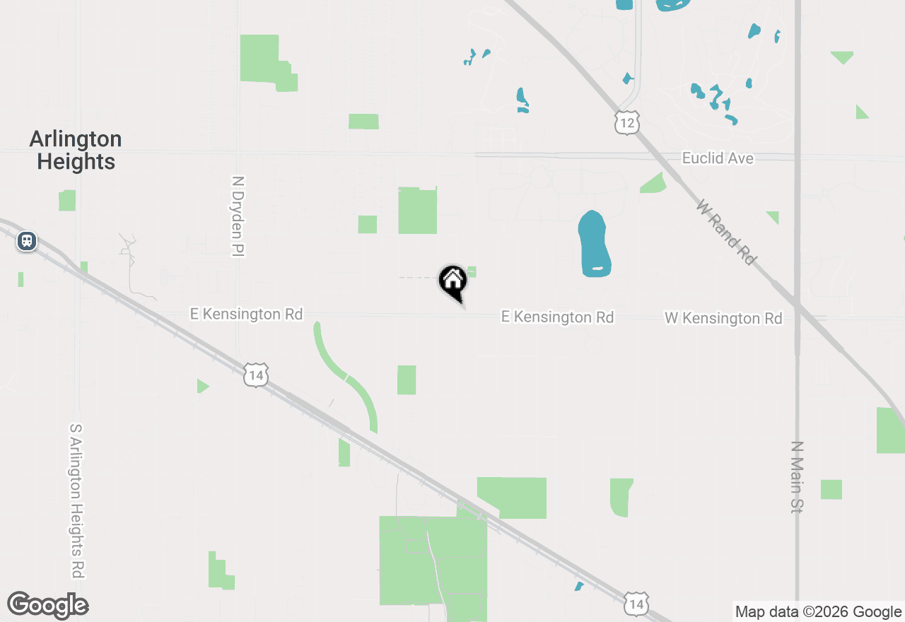 Map of 22 S Phelps Avenue, Arlington Heights, IL 60004
