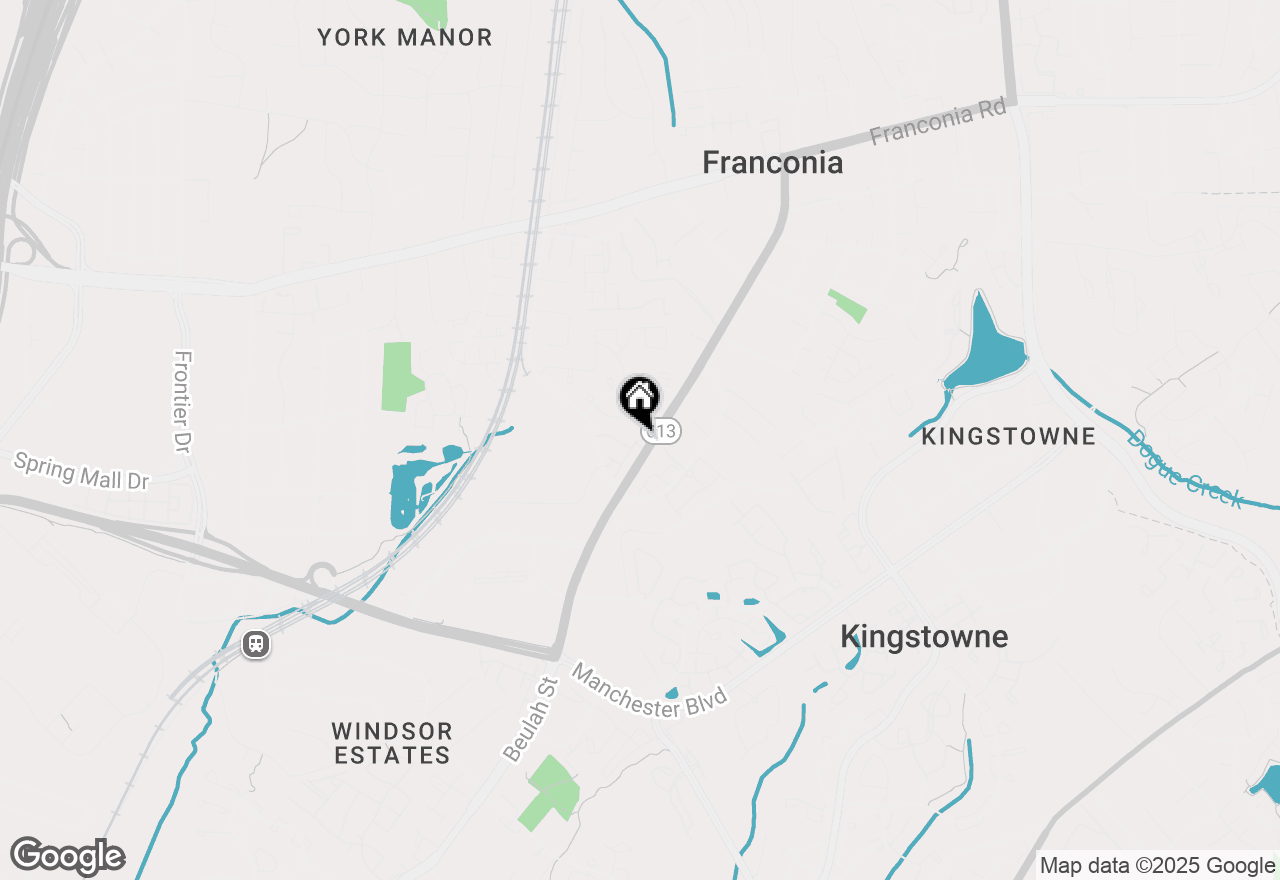 Map of 6272 Summit Point Court, Alexandria, VA 22310