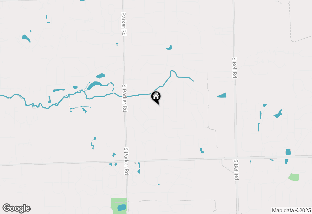 Map of 13923 S Kickapoo Trail, Homer Glen, IL 60491