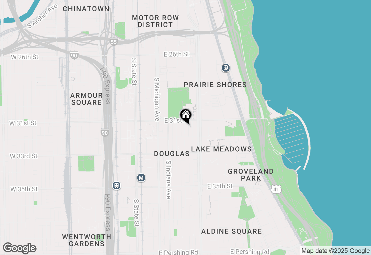 Map of 3125 S Giles Avenue, Chicago, IL 60616