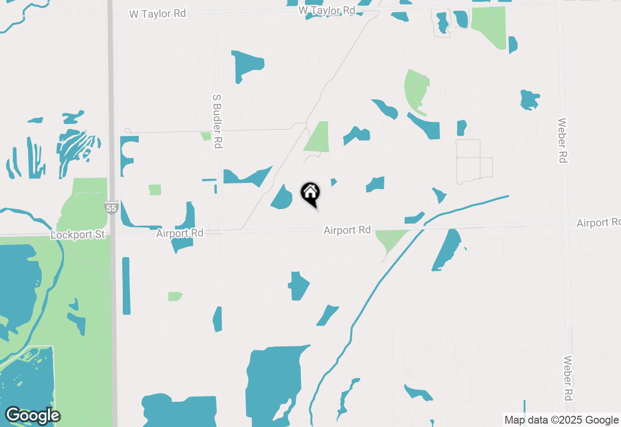 Map of 352 Richfield Trail, Romeoville, IL 60446