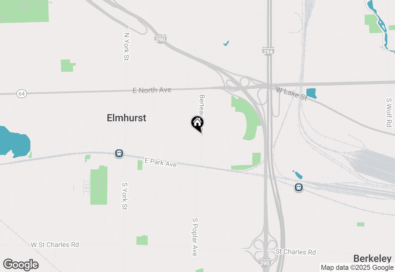 Map of 311 E Schiller Street, Elmhurst, IL 60126