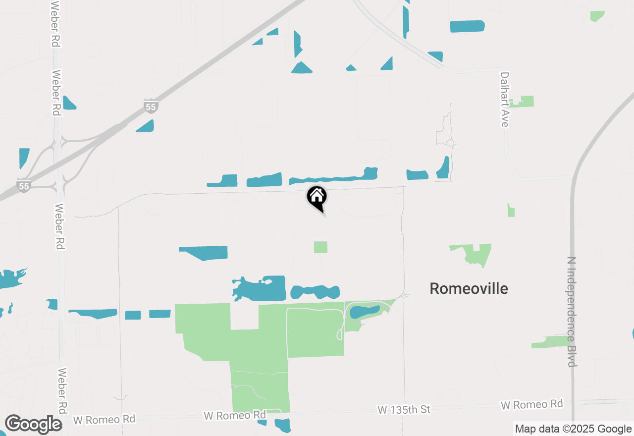Map of 634 Huron, Romeoville, IL 60446