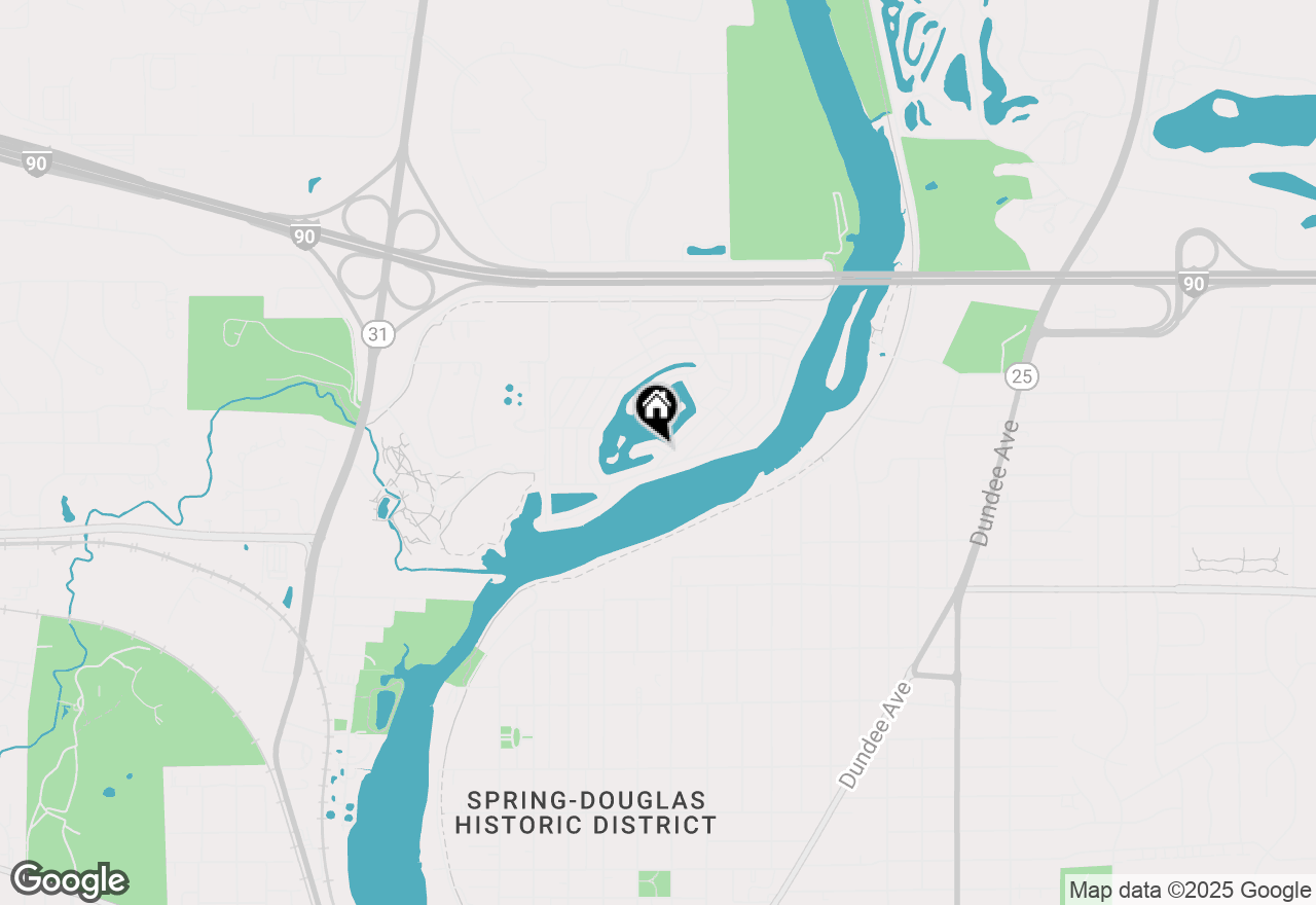 Map of 241 Little Peninsula Road, Elgin, IL 60123