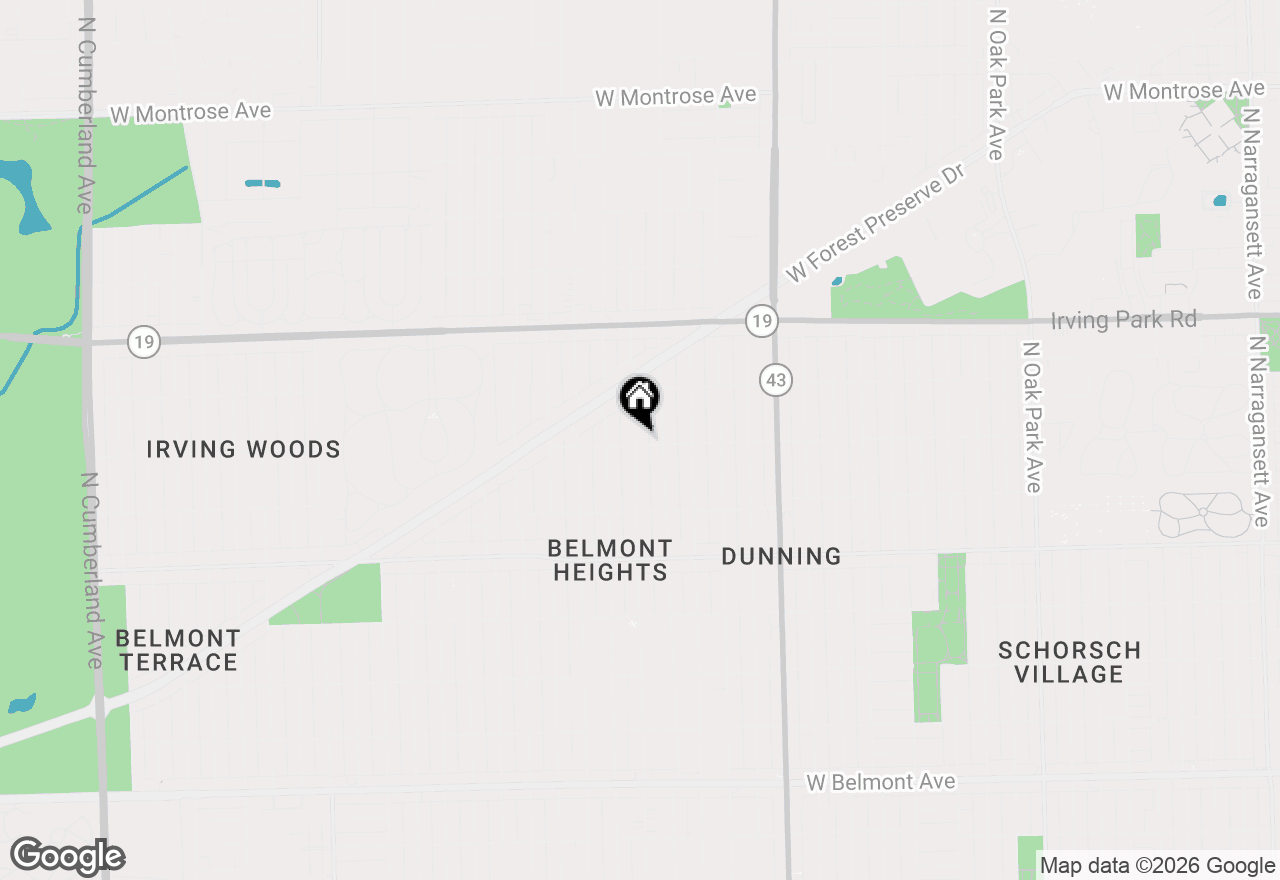 Map of 3801 N Osceola Avenue, Chicago, IL 60634