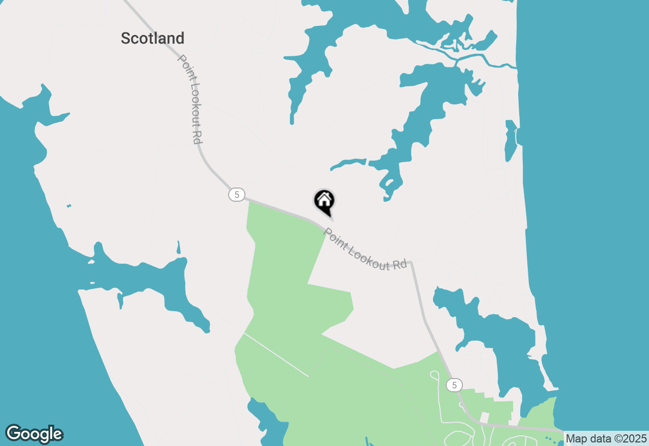 Map of 11800 Point Lookout Road, Scotland, MD 20687
