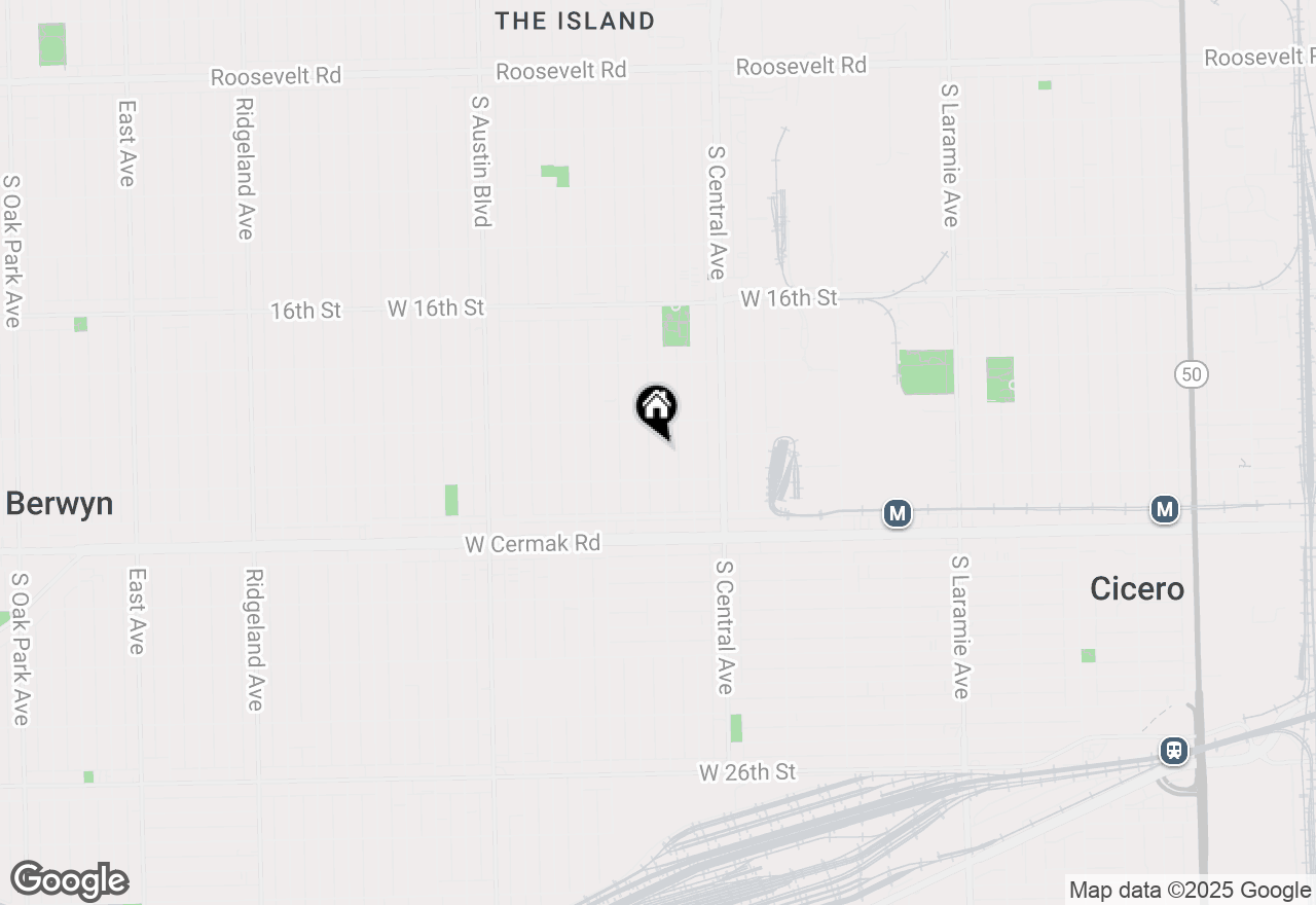 Map of 1918 S 57th Avenue, Cicero, IL 60804