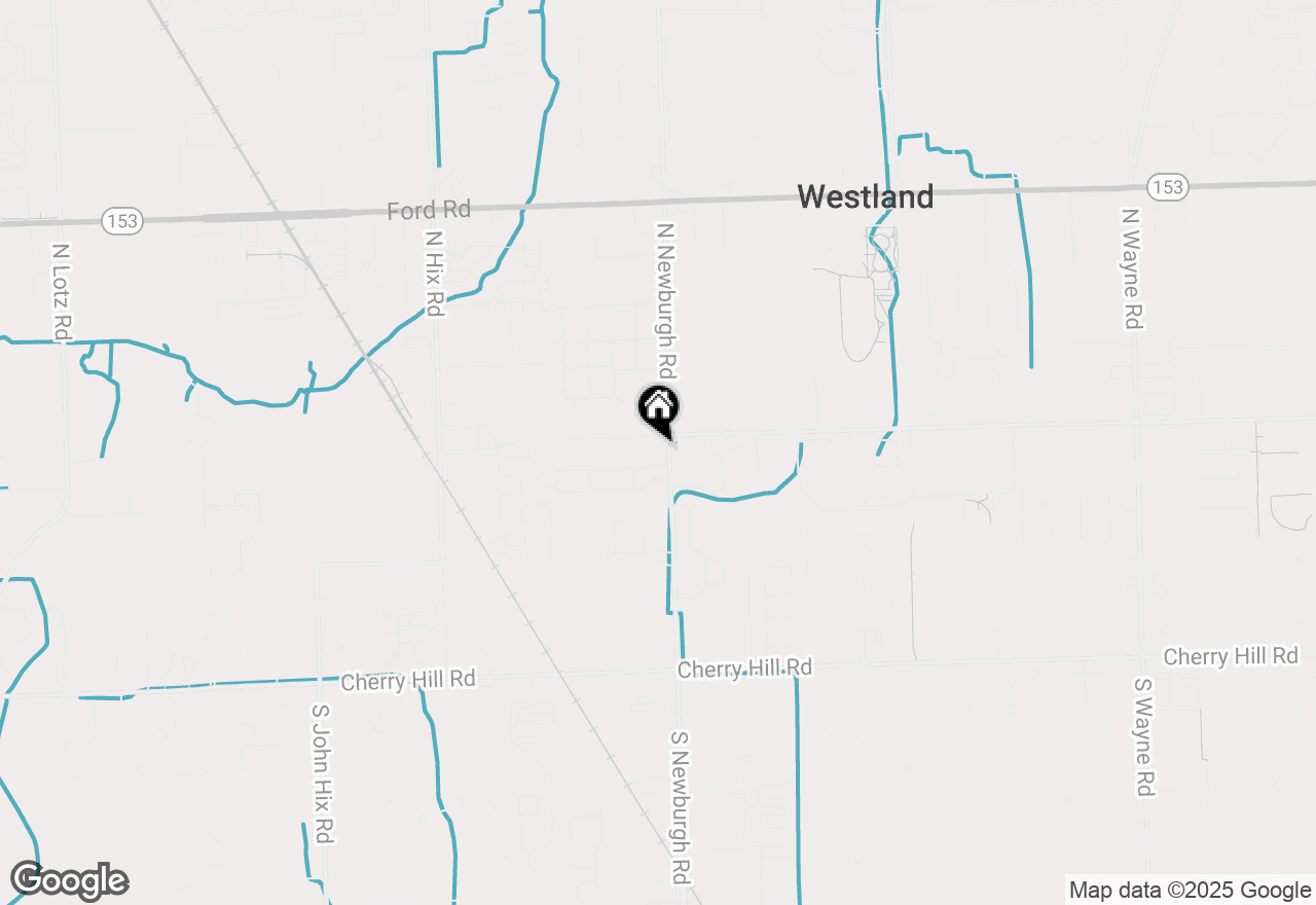 Map of 977 N Newburgh Road, Westland, MI 48185