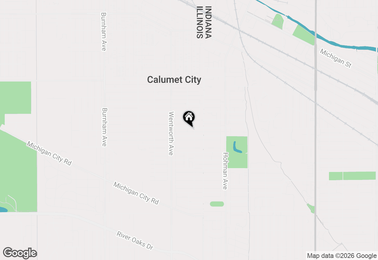 Map of 47 157th Street, Calumet City, IL 60409