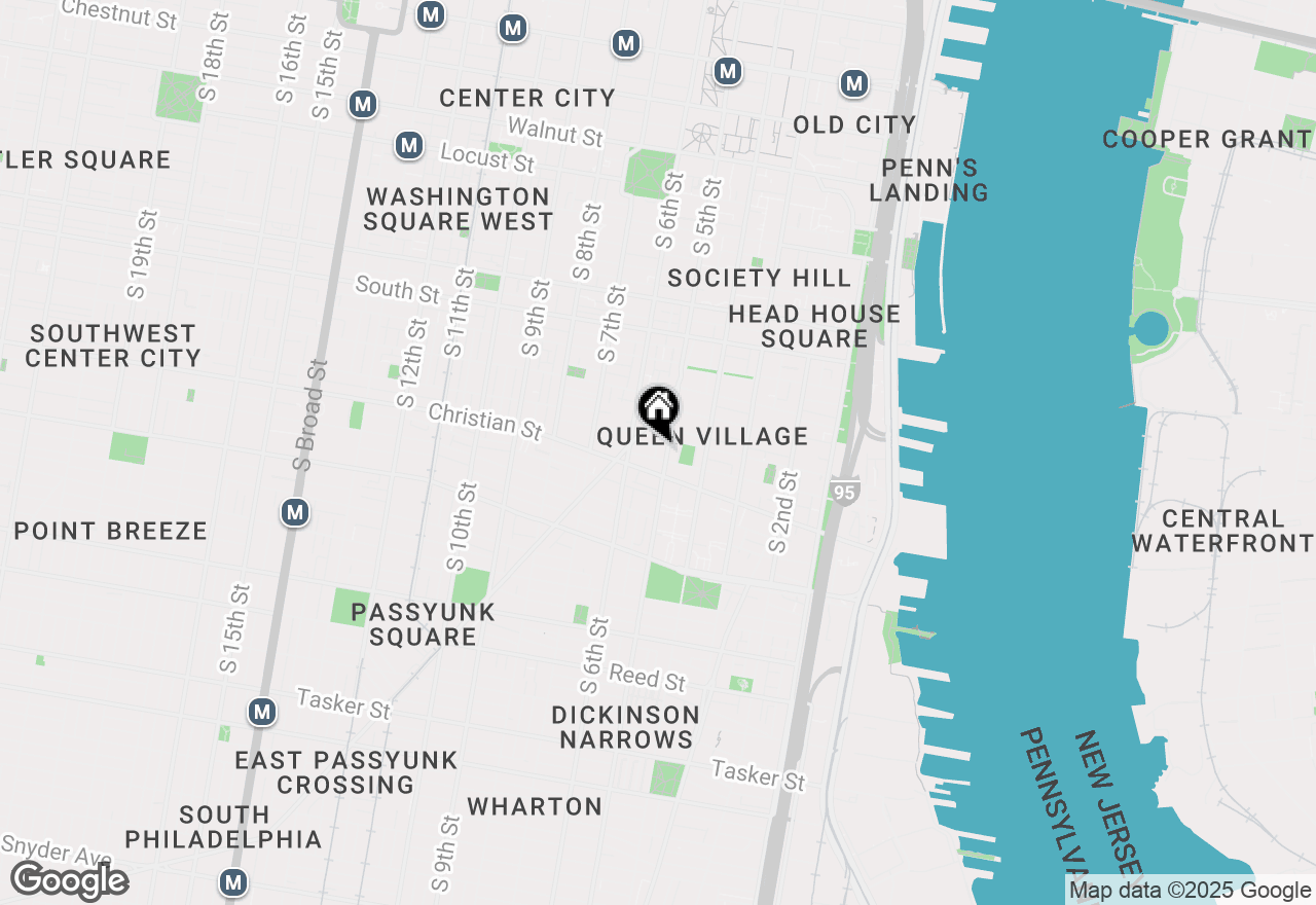 Map of 817 S Reese Street, Philadelphia, PA 19147