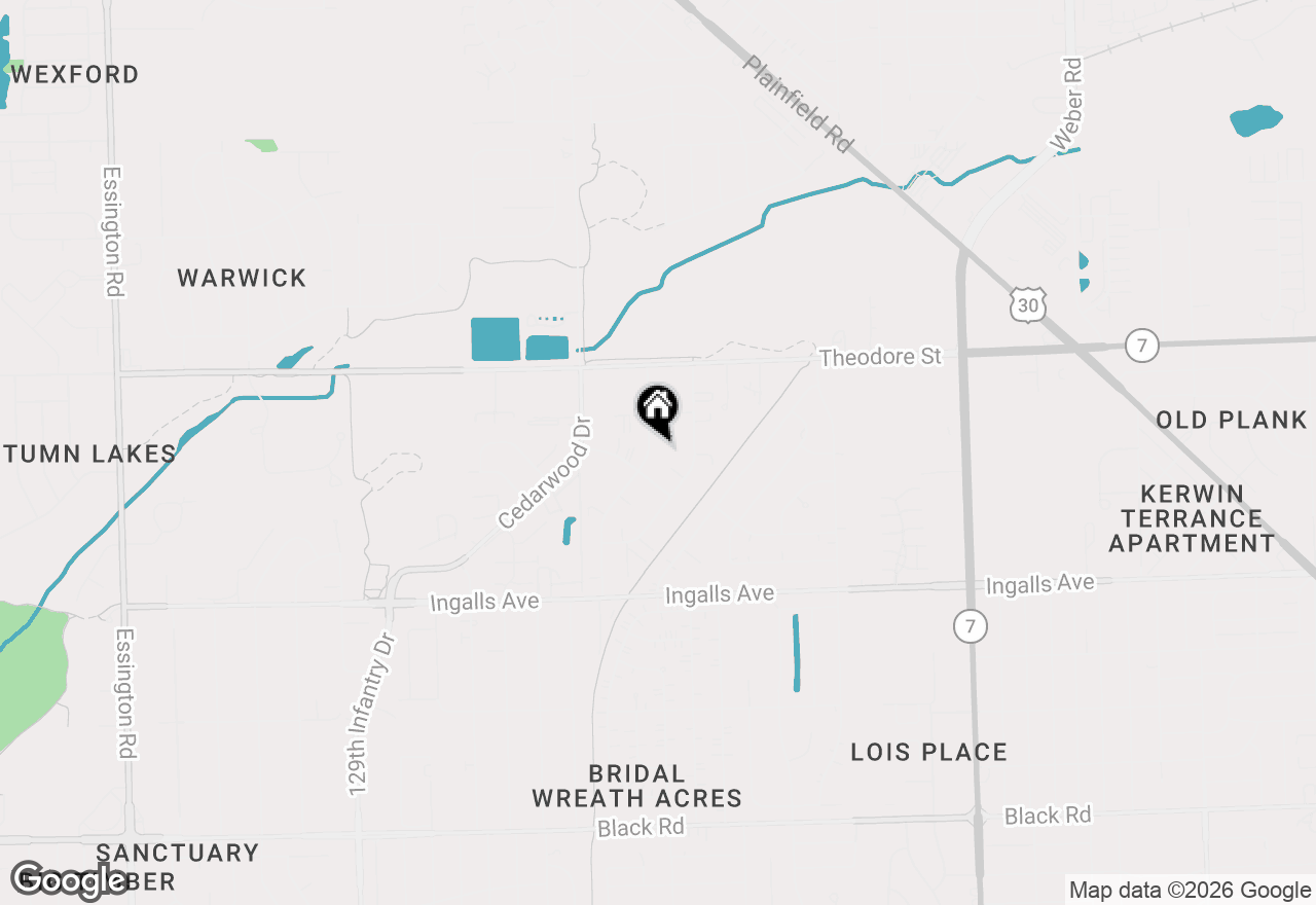 Map of (Address confidential), Crest Hill, Illinois 60403