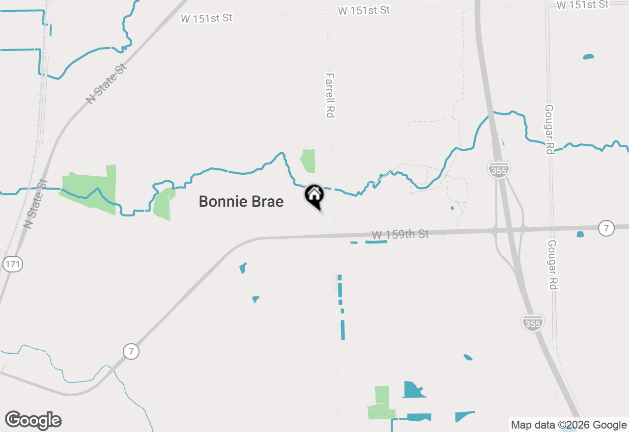 Map of 1319 Highland Avenue, Lockport, IL 60441