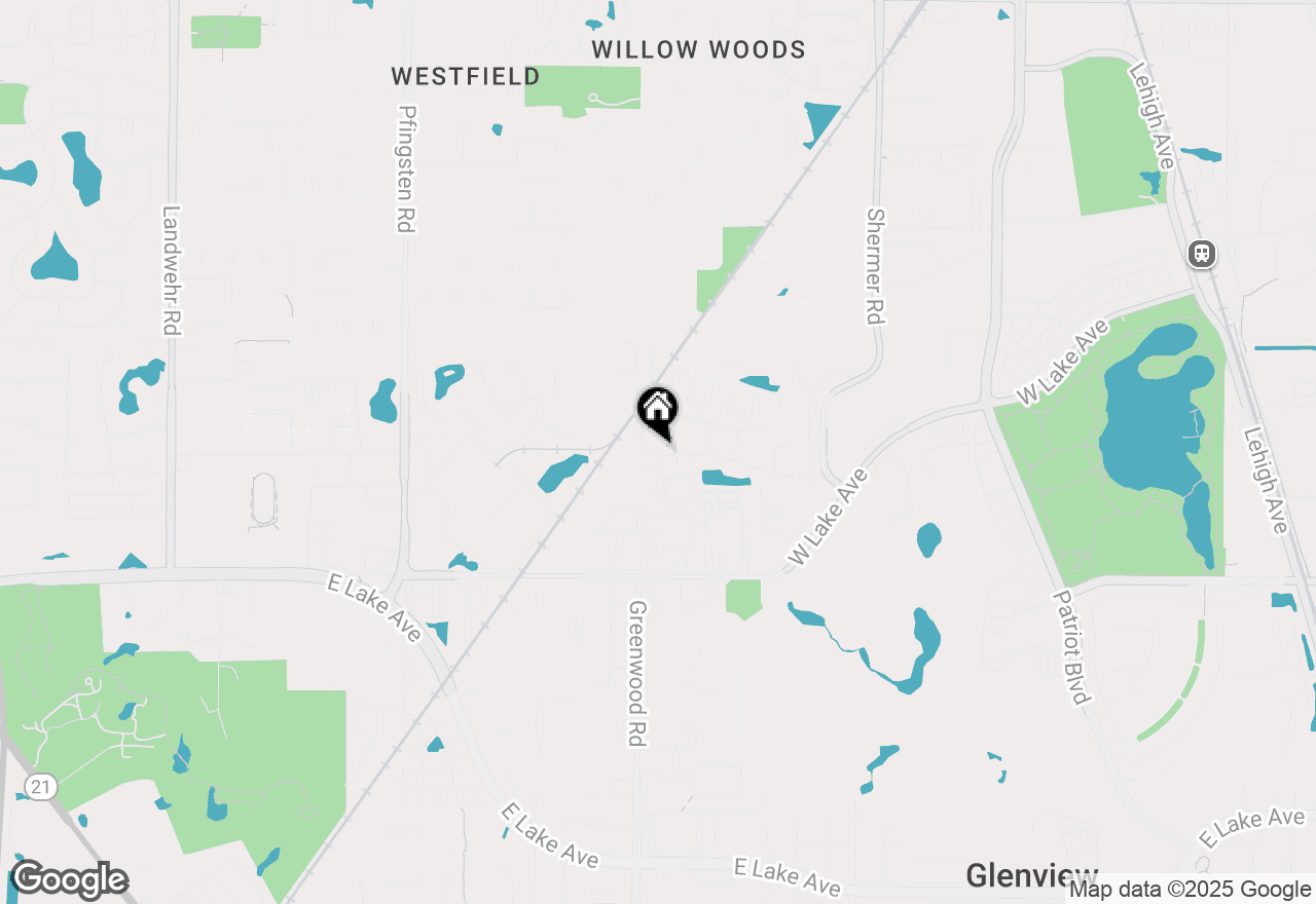 Map of 2110 Saipan Drive, Glenview, IL 60026
