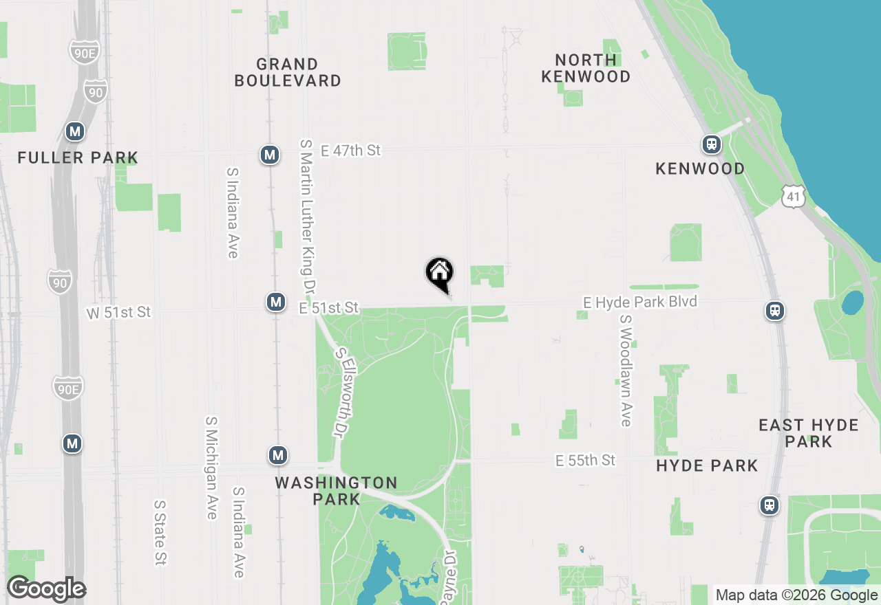 Map of 710 E 51st Street, Chicago, IL 60615