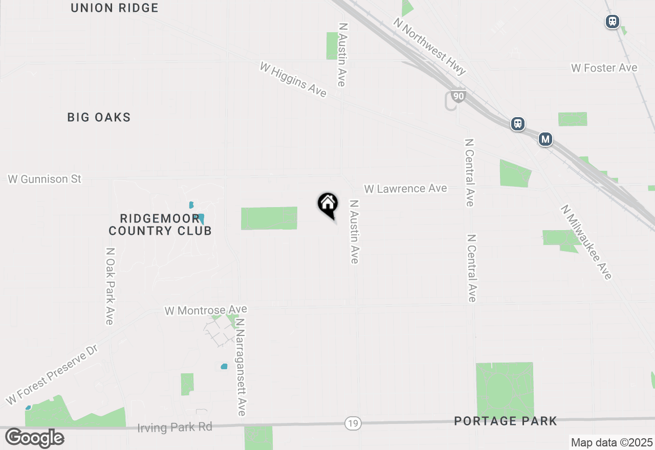 Map of 6050 W Eastwood Avenue #206, Chicago, IL 60630