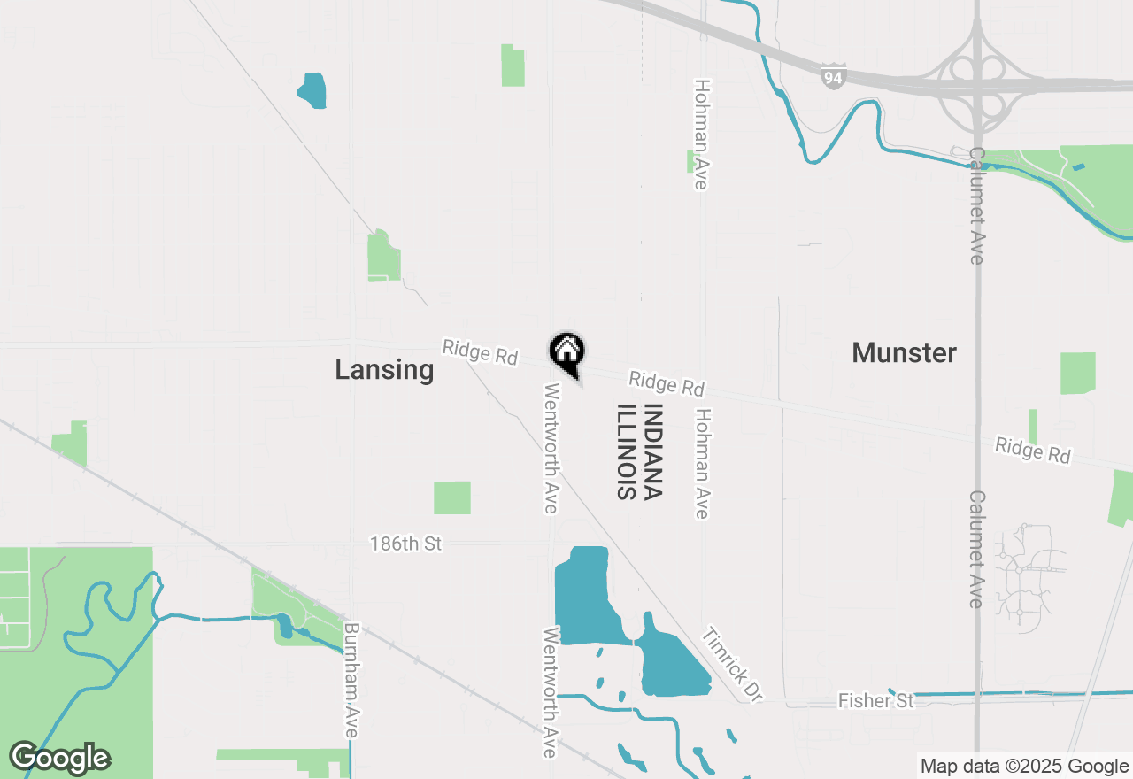 Map of 18215 Wentworth Avenue #3B, Lansing, IL 60438