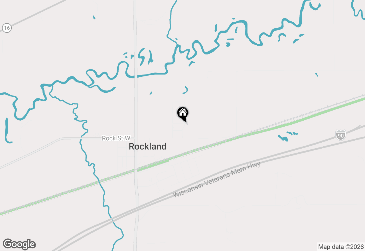 Map of 402 Cardinal Ave, Rockland, WI 54653