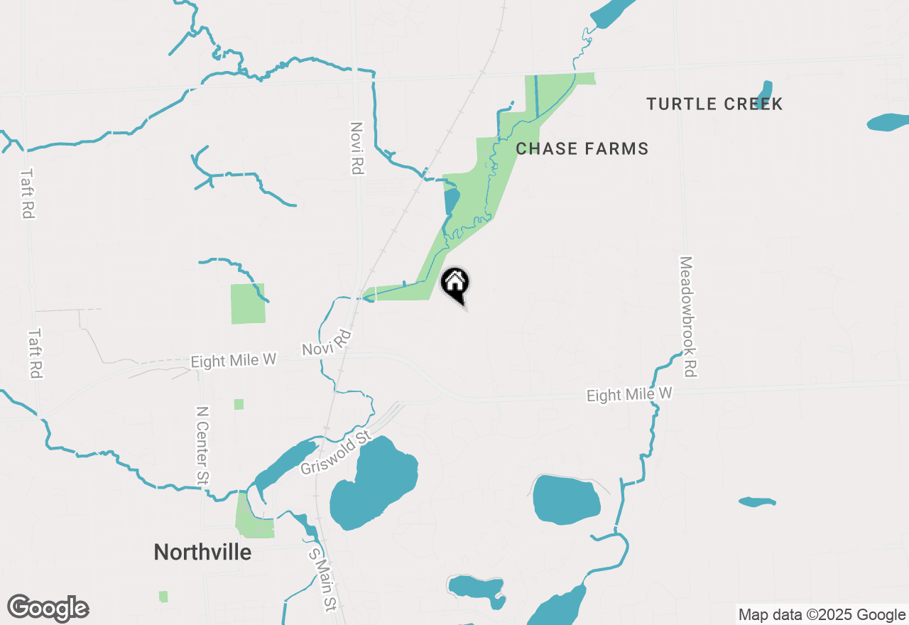 Map of 21005 Dundee Drive, Novi, MI 48375