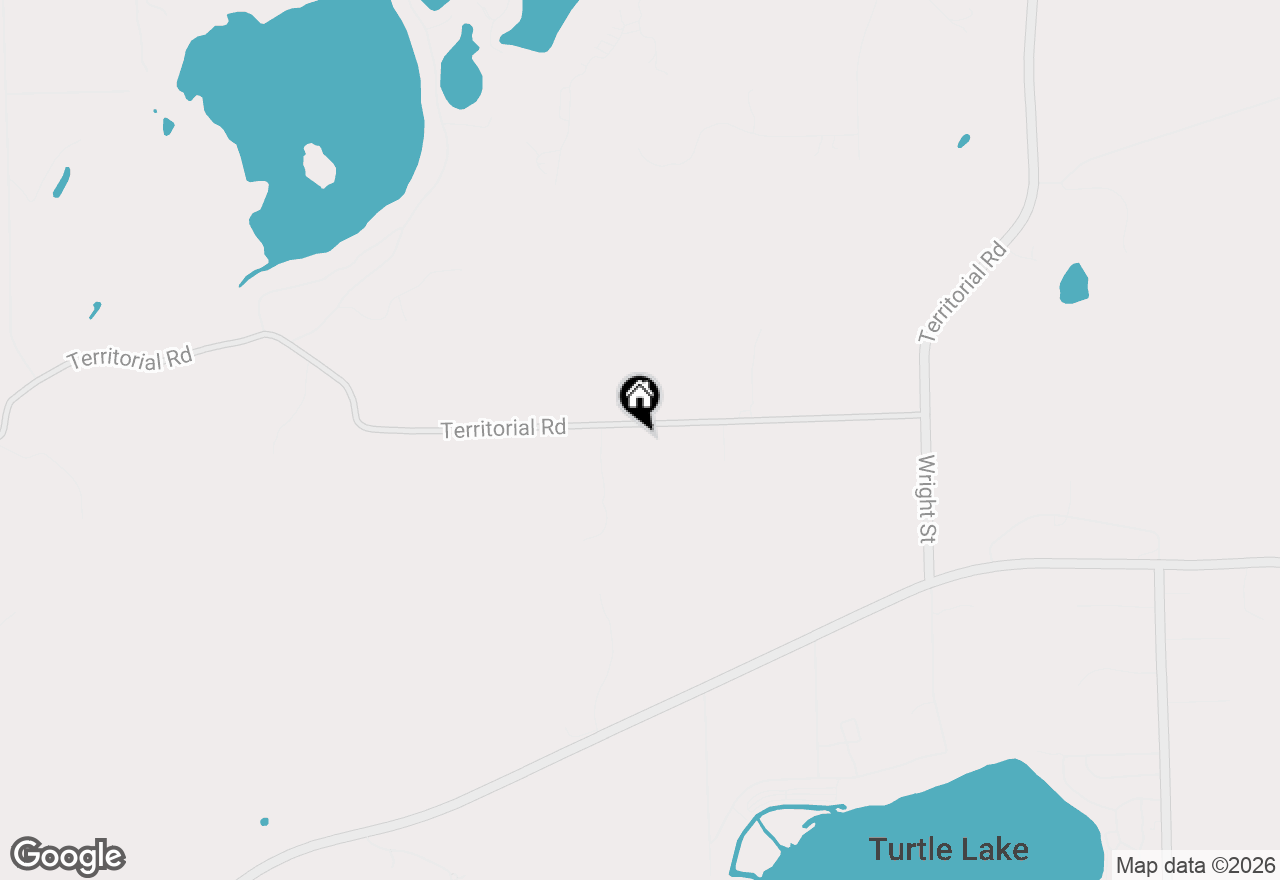 Map of w7939 Territorial Road, Delavan, WI 53115