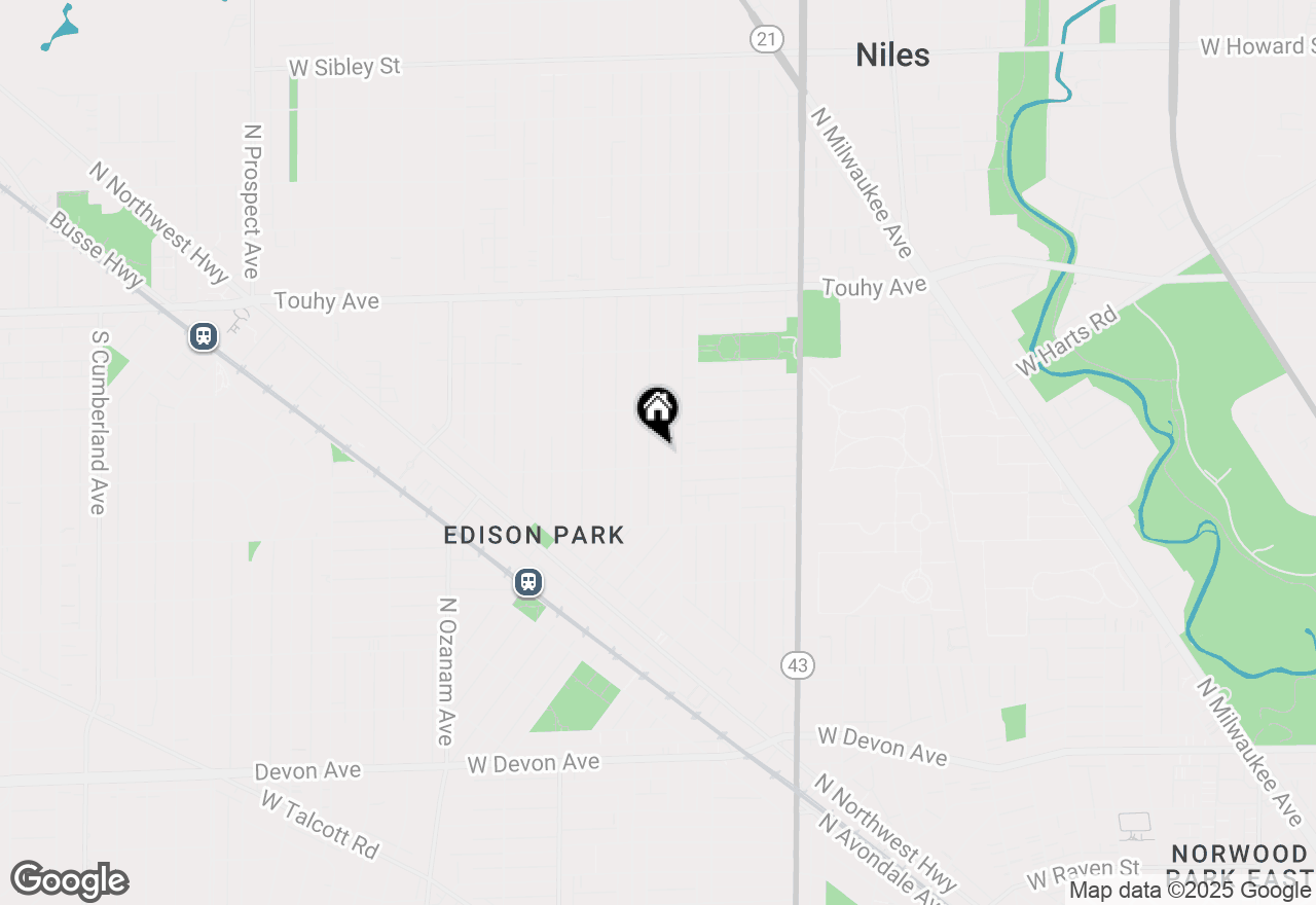 Map of 6912 N Osceola Avenue, Chicago, IL 60631