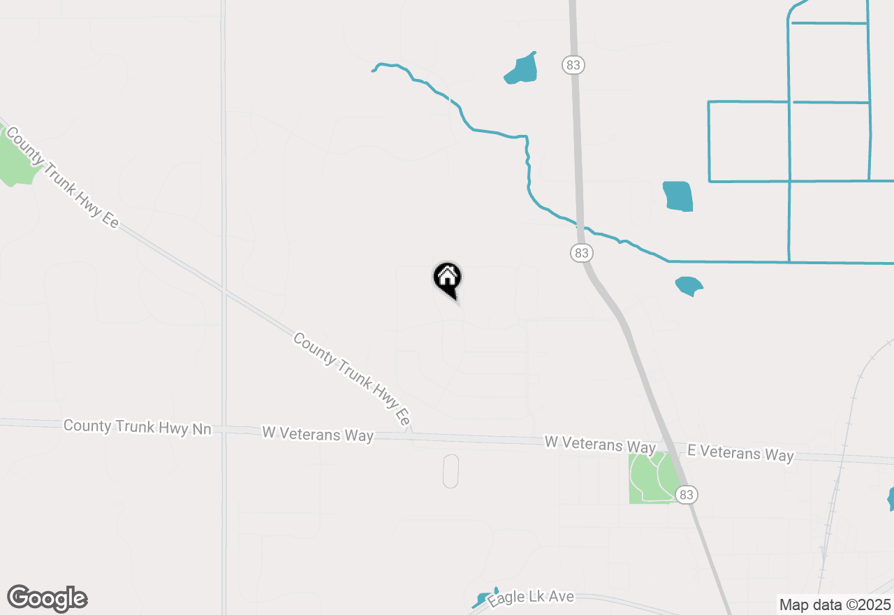 Map of Lt148 Chapman Ct, Mukwonago, WI 53149