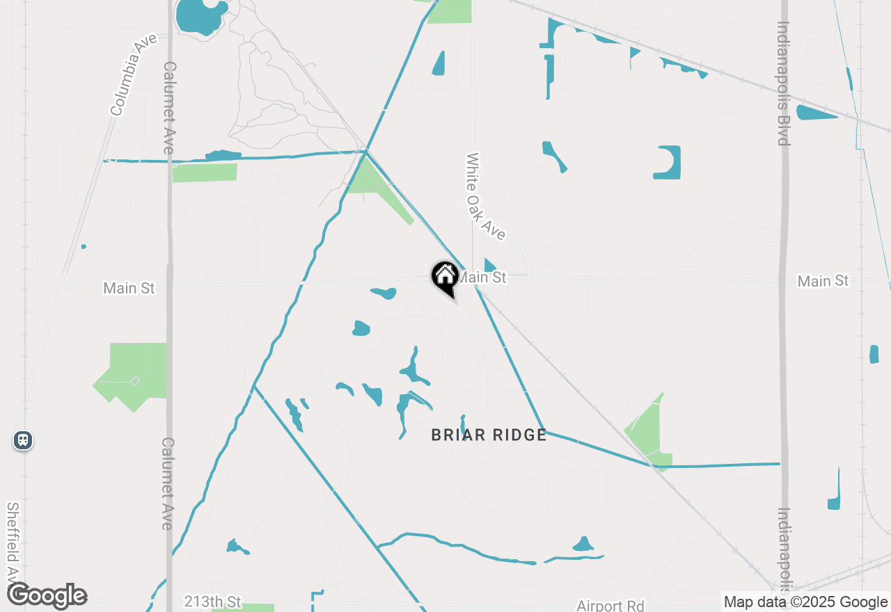 Map of 47 Inverness Lane, Schererville, IN 46375