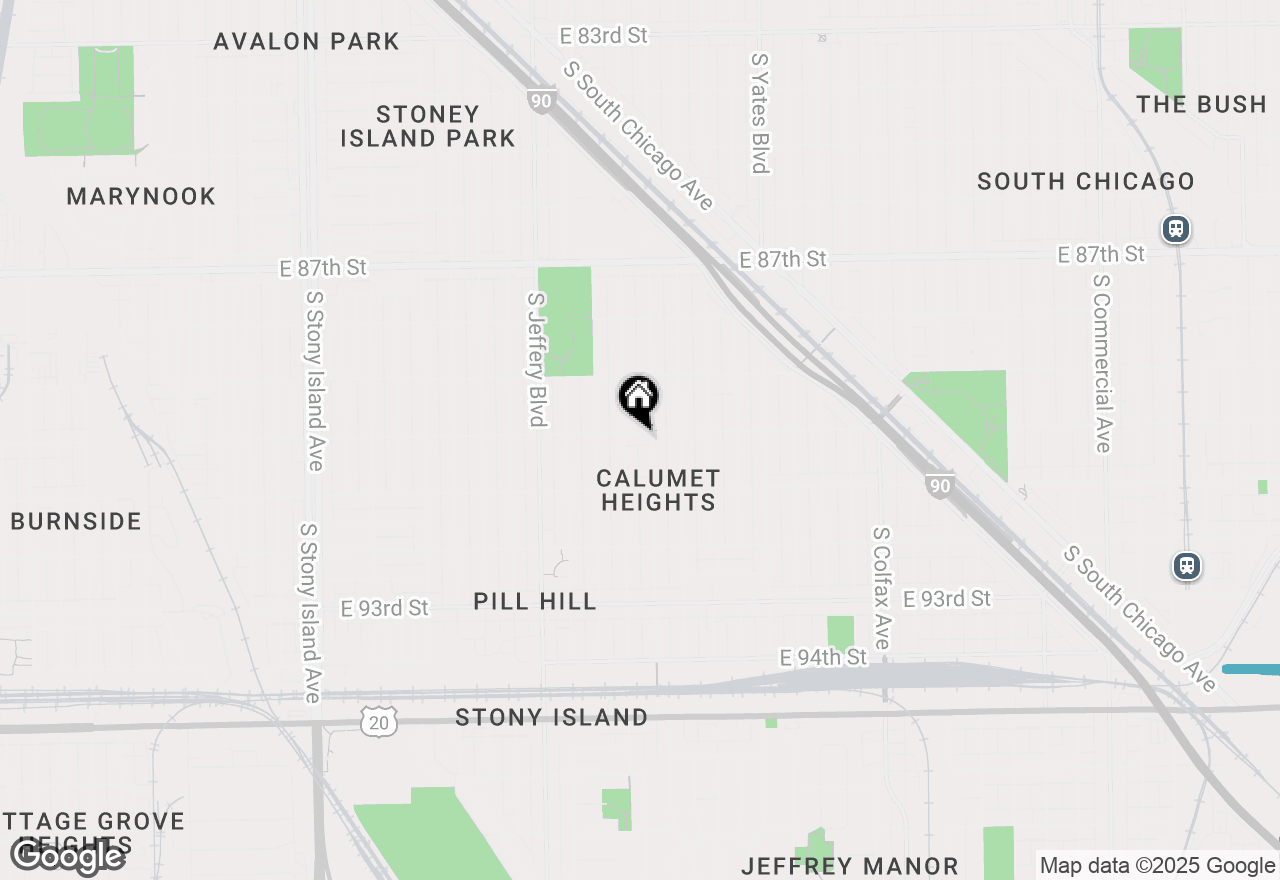 Map of 2149 E 90th Street, Chicago, IL 60617