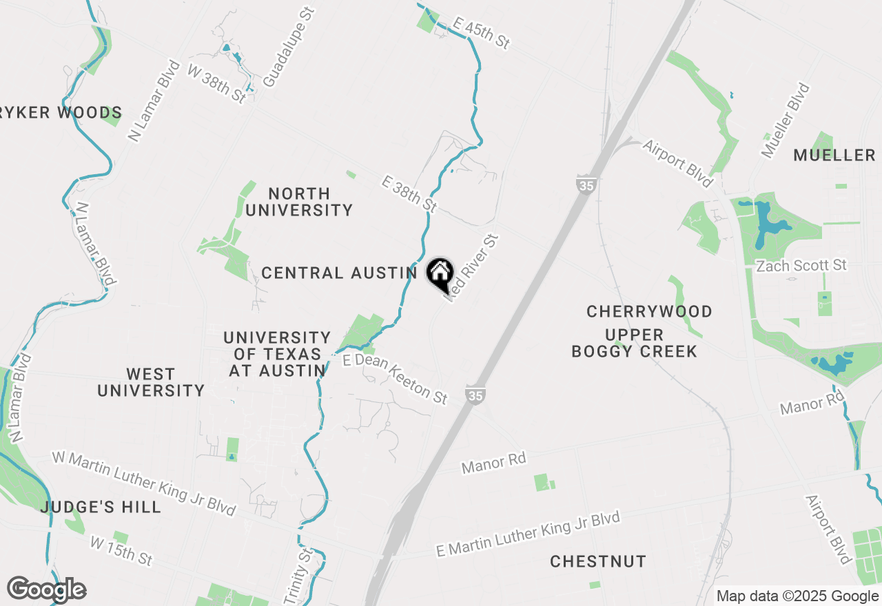 Map of 3212 Red River St #209, Austin, TX 78705